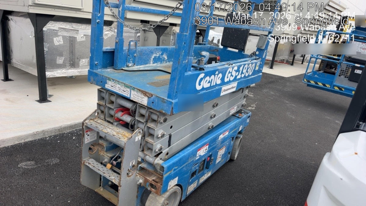 2018 Genie GS-1930 Genie GS-1930 w/Fixed Rail, Chain Entry