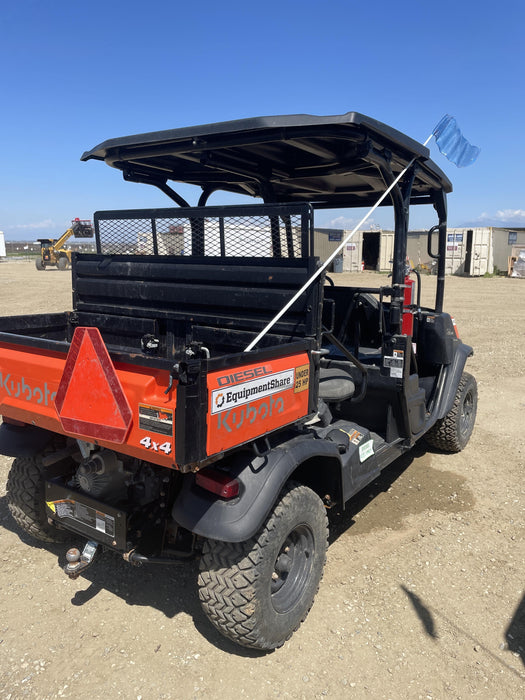 2022 Kubota RTV-X1140W-H Plastic Canopy, Windshield Acrylic Clear, LED Strobe Light, Wire Harness Kit, Back up Alarm