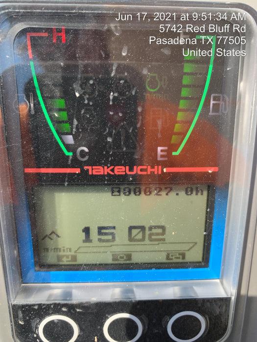 2021 TAKEUCHI TB250-2