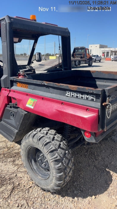 2021 Yanmar YU1000 Canopy, Steel Wheel, Poly WindShield, Beacon, Backup Alarm