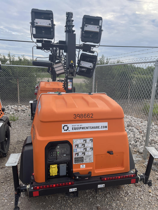 2024 Generac MLT2 Diesel, Flex Switch 120V Input, Powerzone Controller, 
(4) 320W LED Lights, 4kW Generator, 39.9 Gal Fuel Tank, 2" Ball, T3