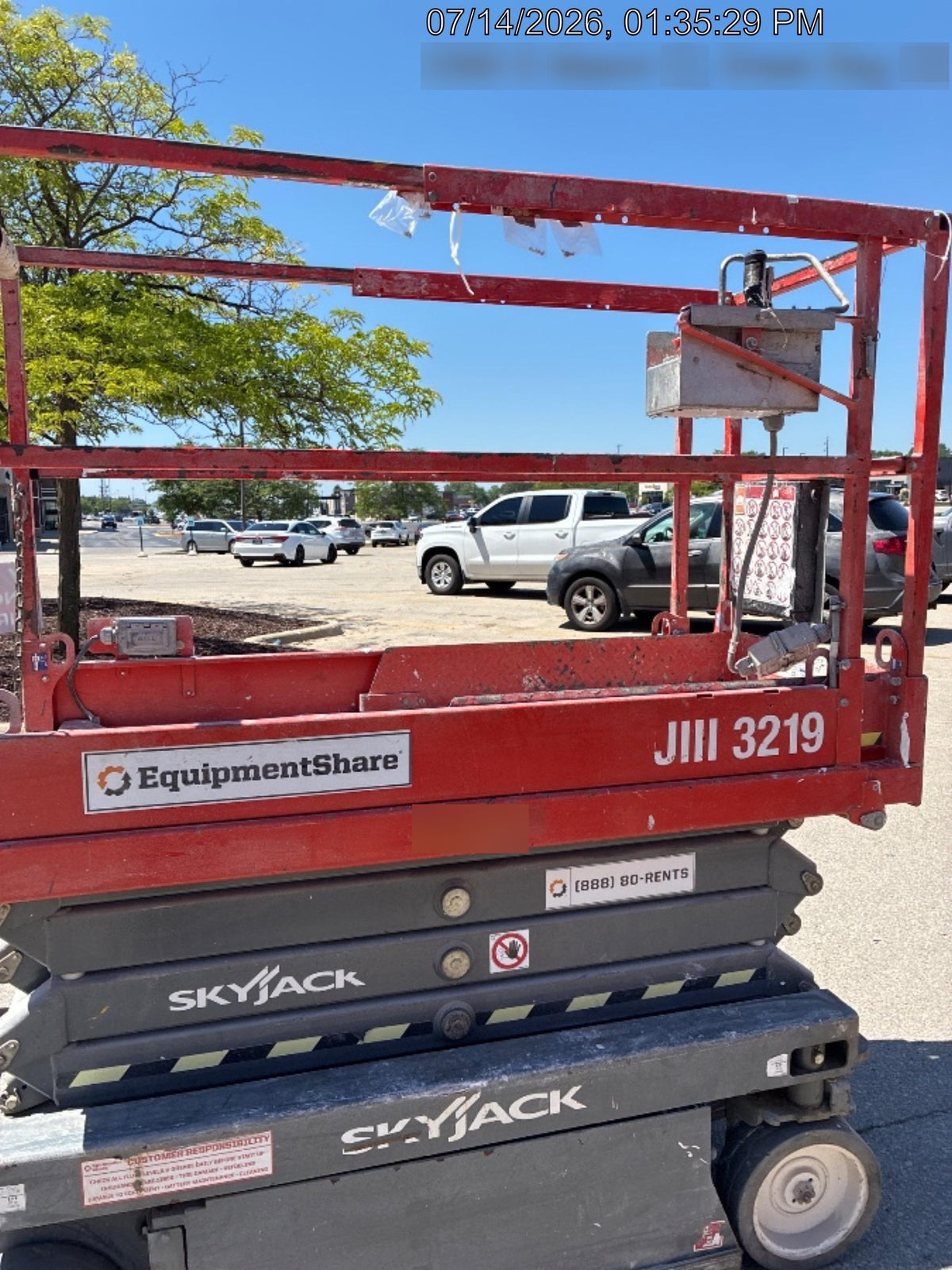 2019 Skyjack SJIII-3219 Standard w/Trojan Batteries