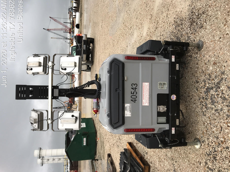 2019 Wacker Neuson LTV6K-LED LTV6K Light Tower, LED 300W, Telematics EQ SH Kubota