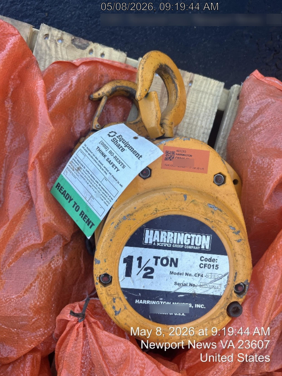 2024 HARRINGTON CF015-20