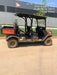 2020 Kubota RTV-X1140WL-H 4 Passenger Cart with Metal Top, windshield, strobe light, harness, and backup alarm