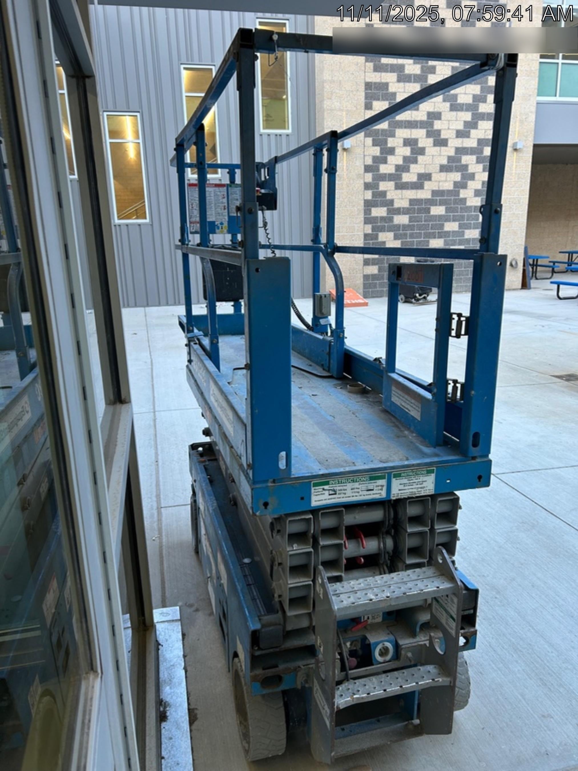 2020 Genie GS-1930 Solid Non Marking Tires, Beacon, Folding rails with half height swing gate