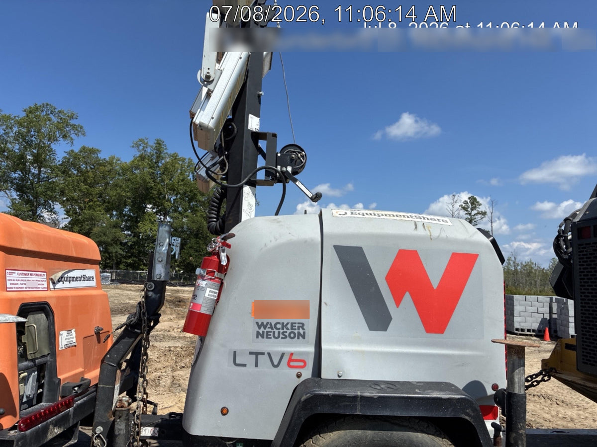2019 Wacker Neuson LTV6K-LED Standard LED Towable Light Tower w/None