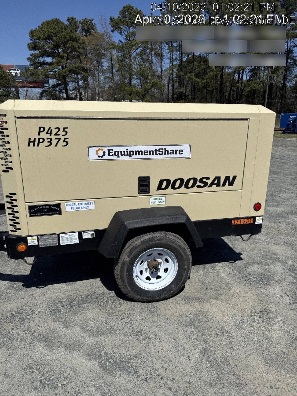 2023 DOOSAN P425/HP375WCU