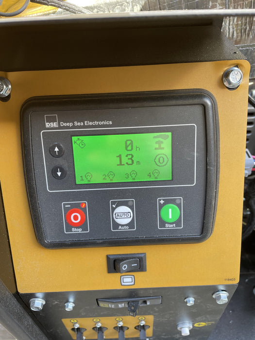 2022 Allmand NLV3GR (4) LED Light Fixture 350W, 23' Vertical Mast, 3kW Prime, Towable, ES Decals, T3