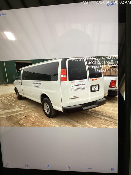 2023 CHEVROLET Express Van - Rental