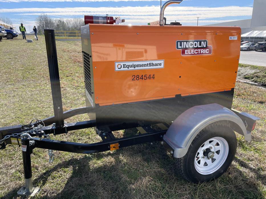 2022 Lincoln Electric LE400 Kubota V1505, Trlr, Cable Rack, Light Kit, ES Decals, T3