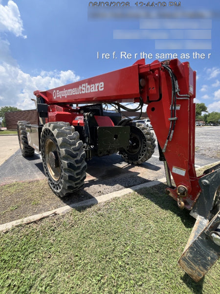 2019 Manitou MTA8044 74hp T4F, Open ROPS, Cab and Boom LED work lights, Auxiliary Hydraulics, Solid Tires, Amber strobe, Lift Hook w/66" Carriage, 60" Forks