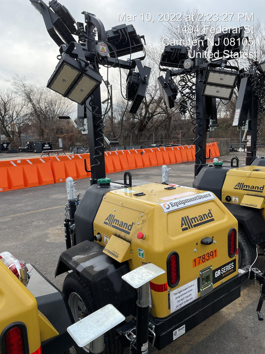 Allmand NLV3GR 3kW Light Plant - LED