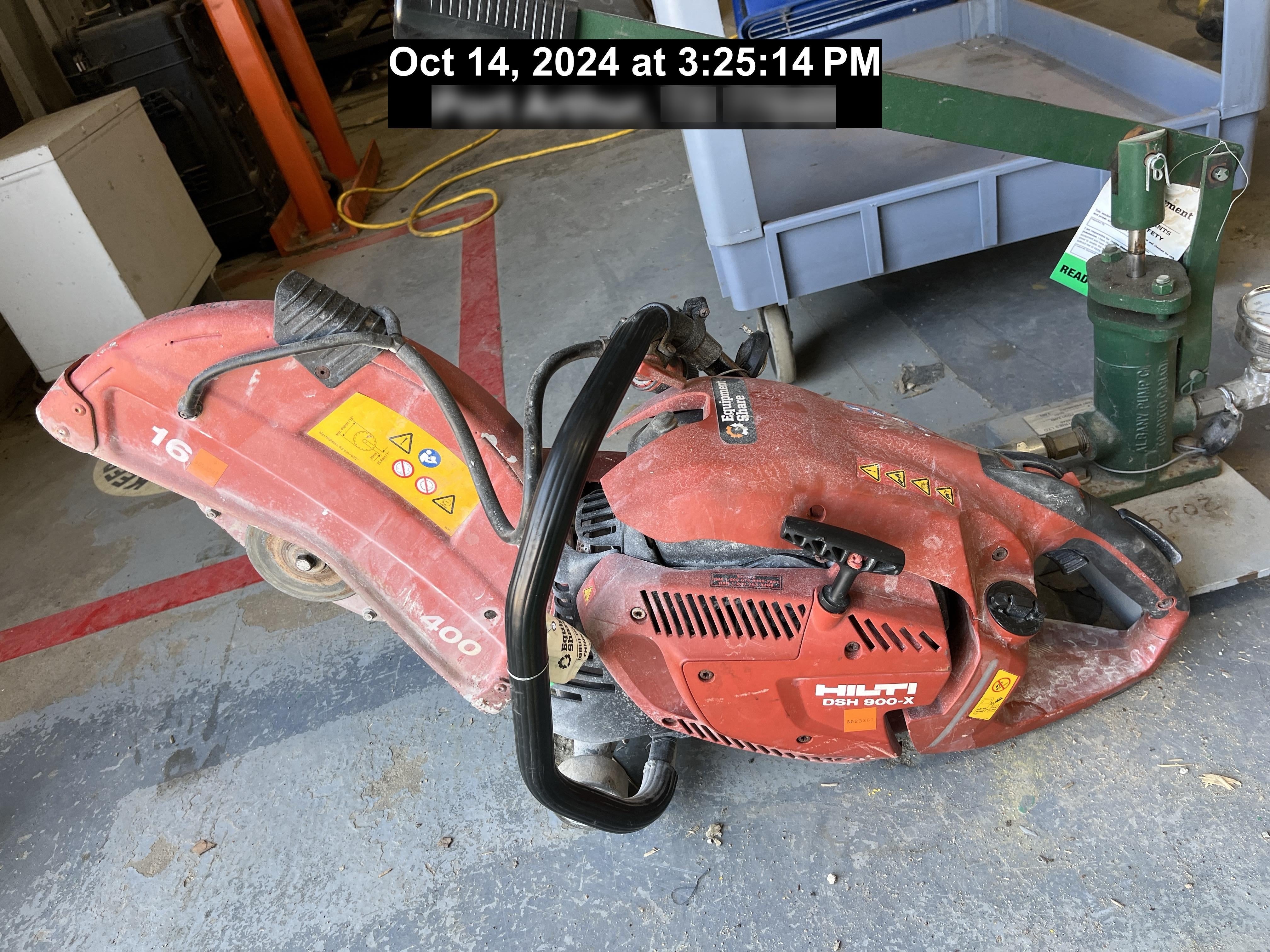 2023 HILTI DSH 900-X 16"