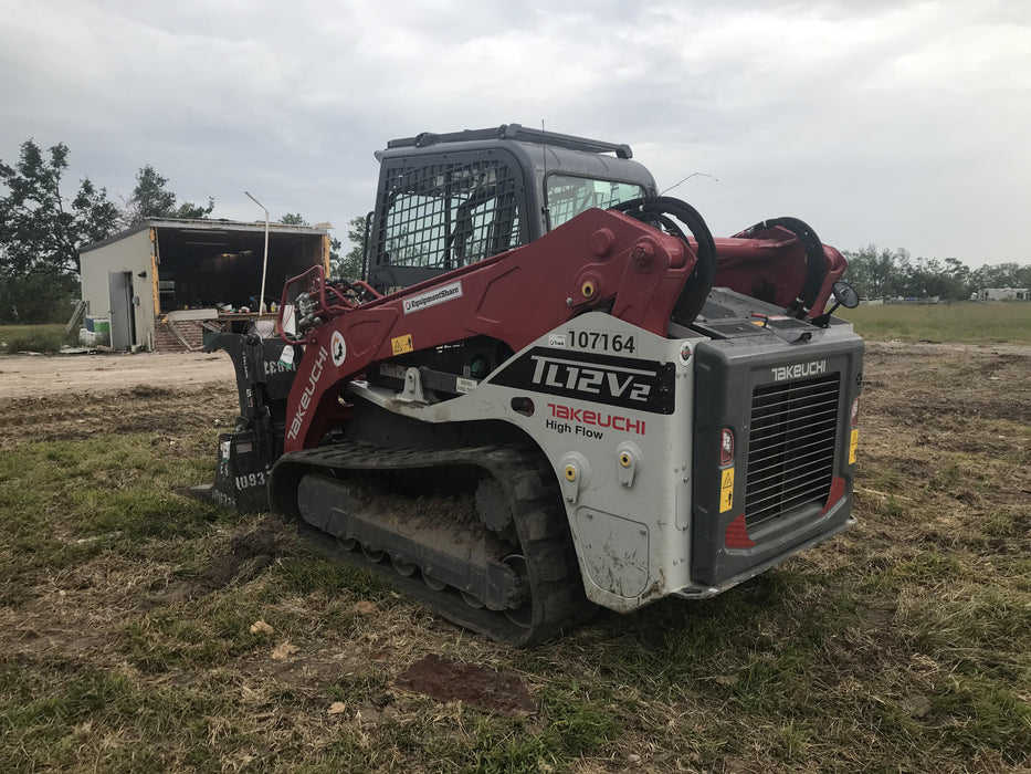 2020 Takeuchi TL12V2-CRH Cab, Rubber Track, & HF