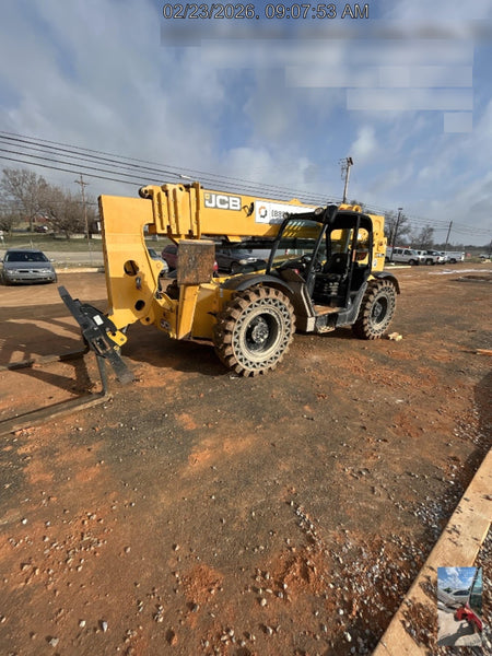 2020 JCB 510-56 Canopy, Solid Tires, Work Lights, Beacon, Aux Hydraulics, Back up Alarm, Lifting Eye, ES Decals