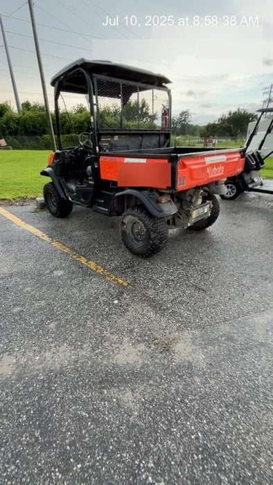 2020 Kubota RTV-X900 4wd Utility Cart, Diesel, 2 Seat, LED Strobe, Windshield Tempered Glass, Plastic Canopy, Wire Harness Kit, Backup Alarm