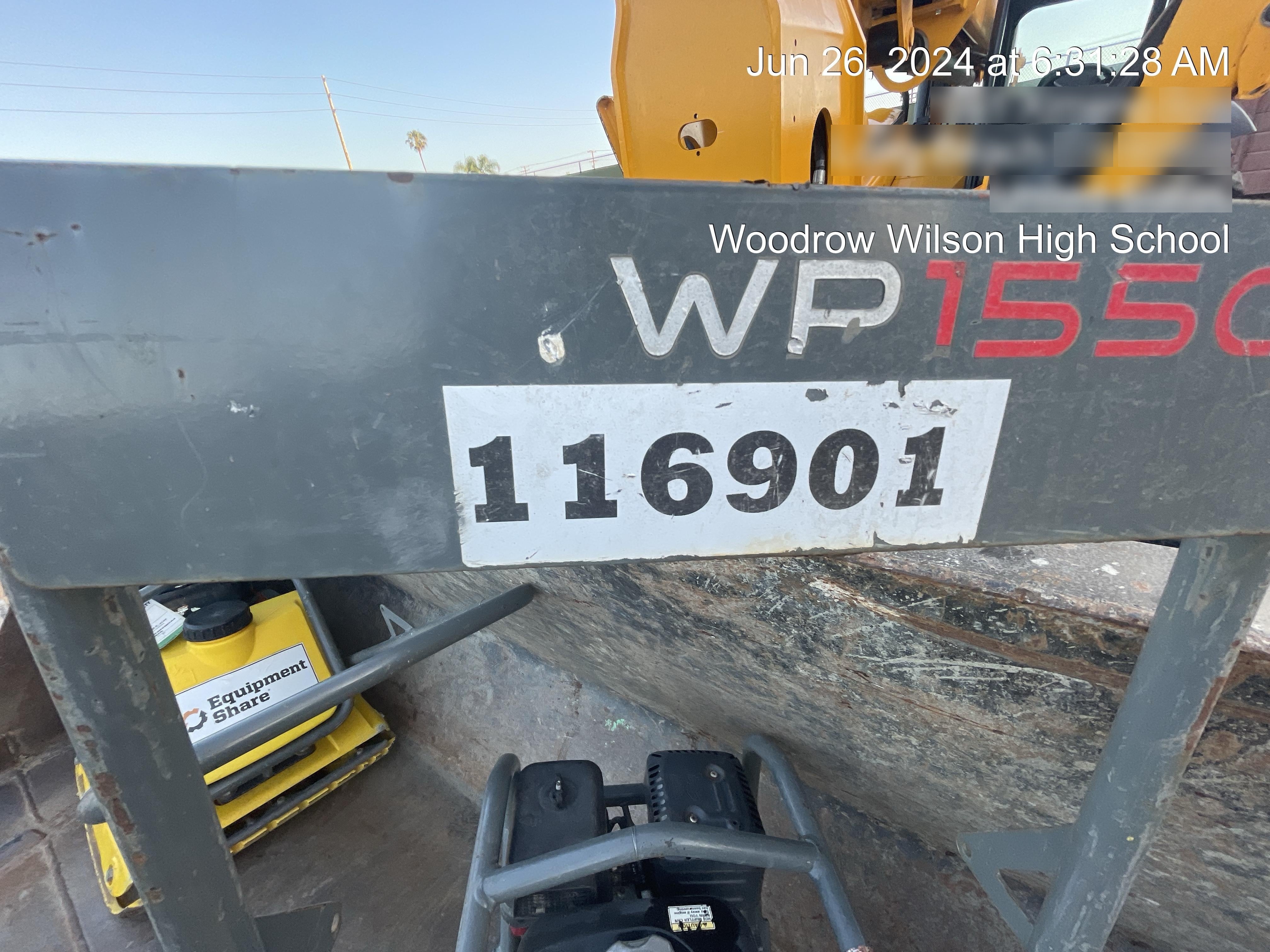 2020 WACKER NEUSON WP1550AW