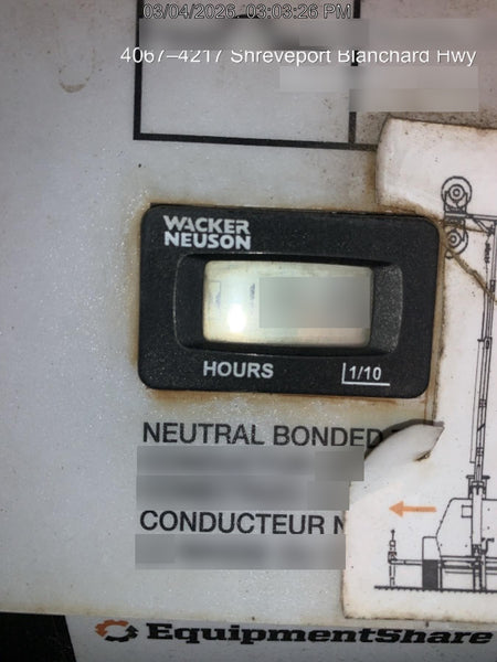 Wacker Neuson LTV6K-MH Wacker Neuson LTV6K Towable Light Tower