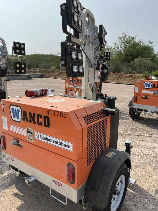 2024 Wanco WLTT-4MM4K Diesel, Deep Sea Controller, Shore Power Plug, Auto Start, (4) 350W LED Floodlights, 4kW Generator, 60 Gal Fuel Tank, 2" Ball, T3