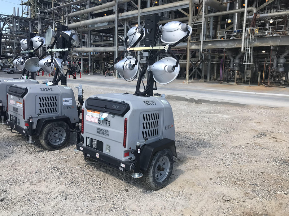 2019 Wacker Neuson LTV6L-MH Mobile Light Tower w/Fuel Level Sensor Installed