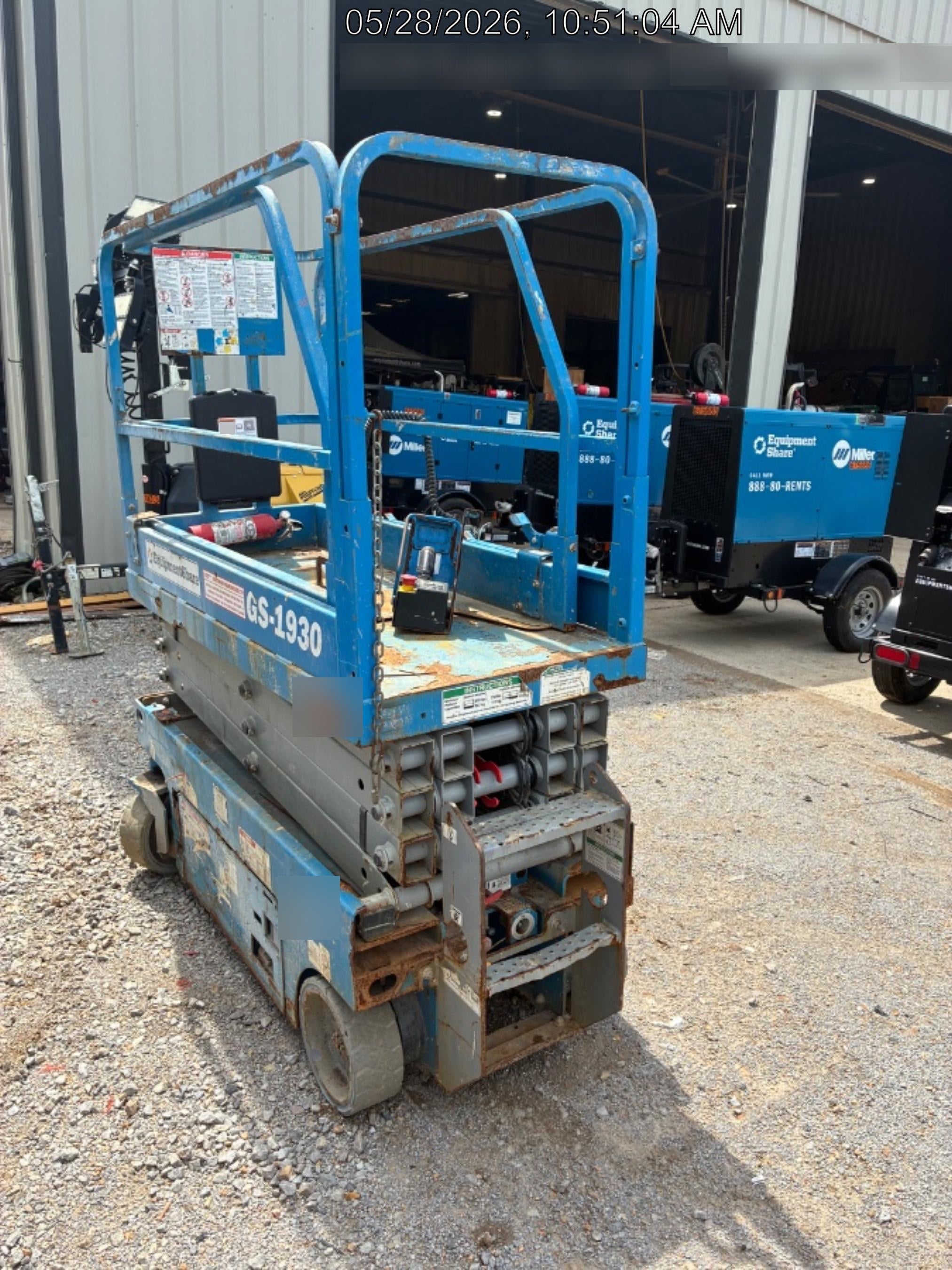 2018 Genie GS-1930 Genie GS-1930 Scissor Lift w/Standard Options