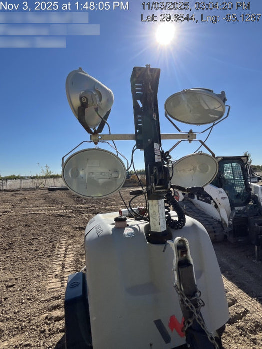 2018 Wacker Neuson LTV6L-MH Wacker Neuson LTV6L Mobile Light Tower w/Fuel Level Sensor Installed