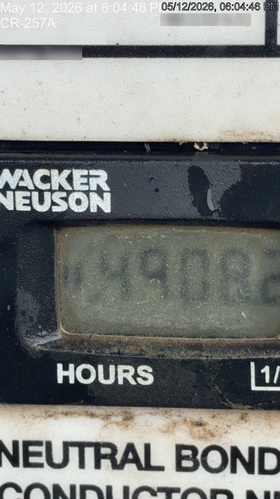 2019 Wacker Neuson LTV6L-MH Standard Options, ES Track Hardware, Fuel Level Sensor