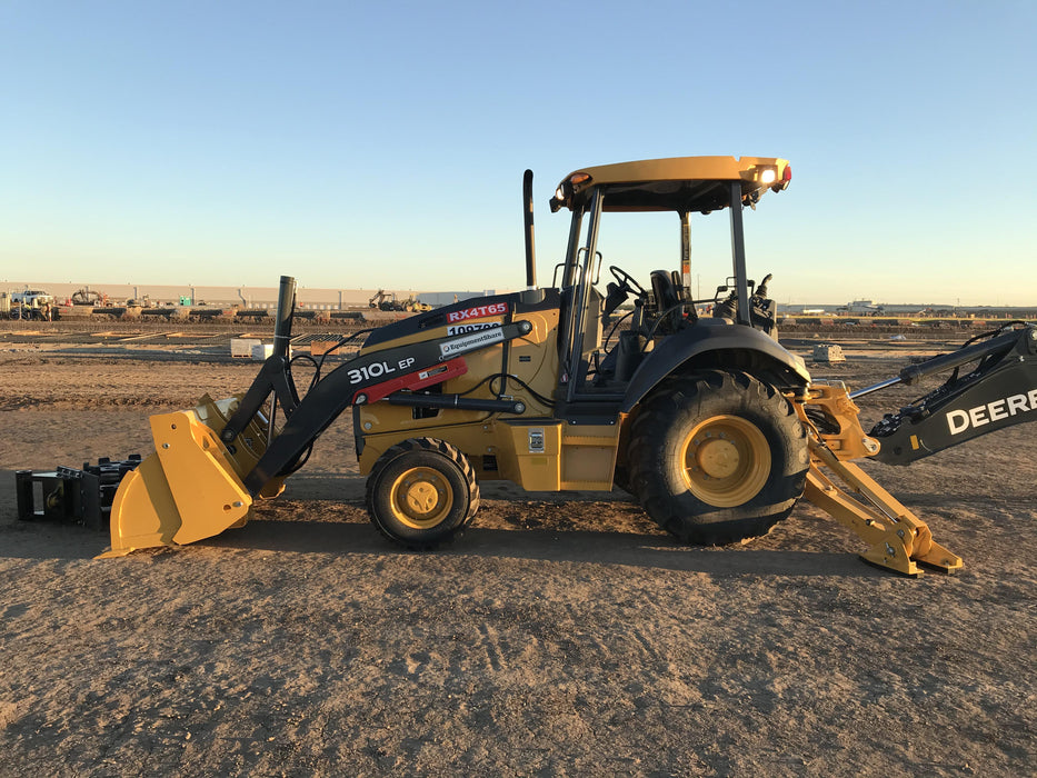 2020 John Deere 310LEP - Extendable Stick Canopy, 4WD, Extendable Stick, Pilot Controls, 2 Way Hydraulics, TAG Manual QC