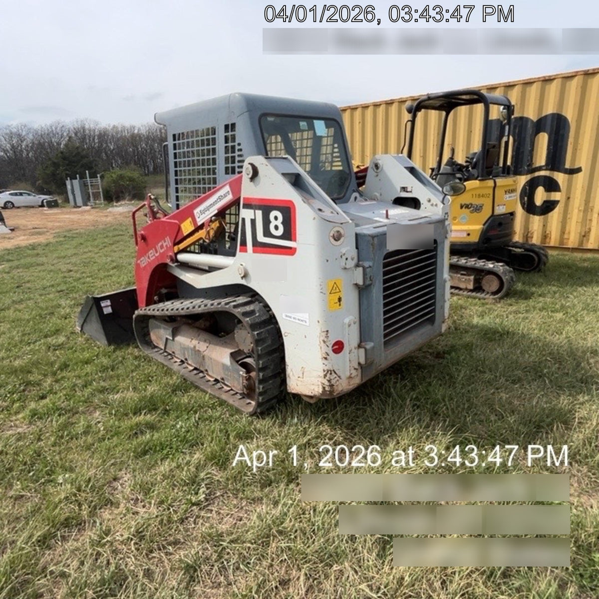 2020 TAKEUCHI TL8R