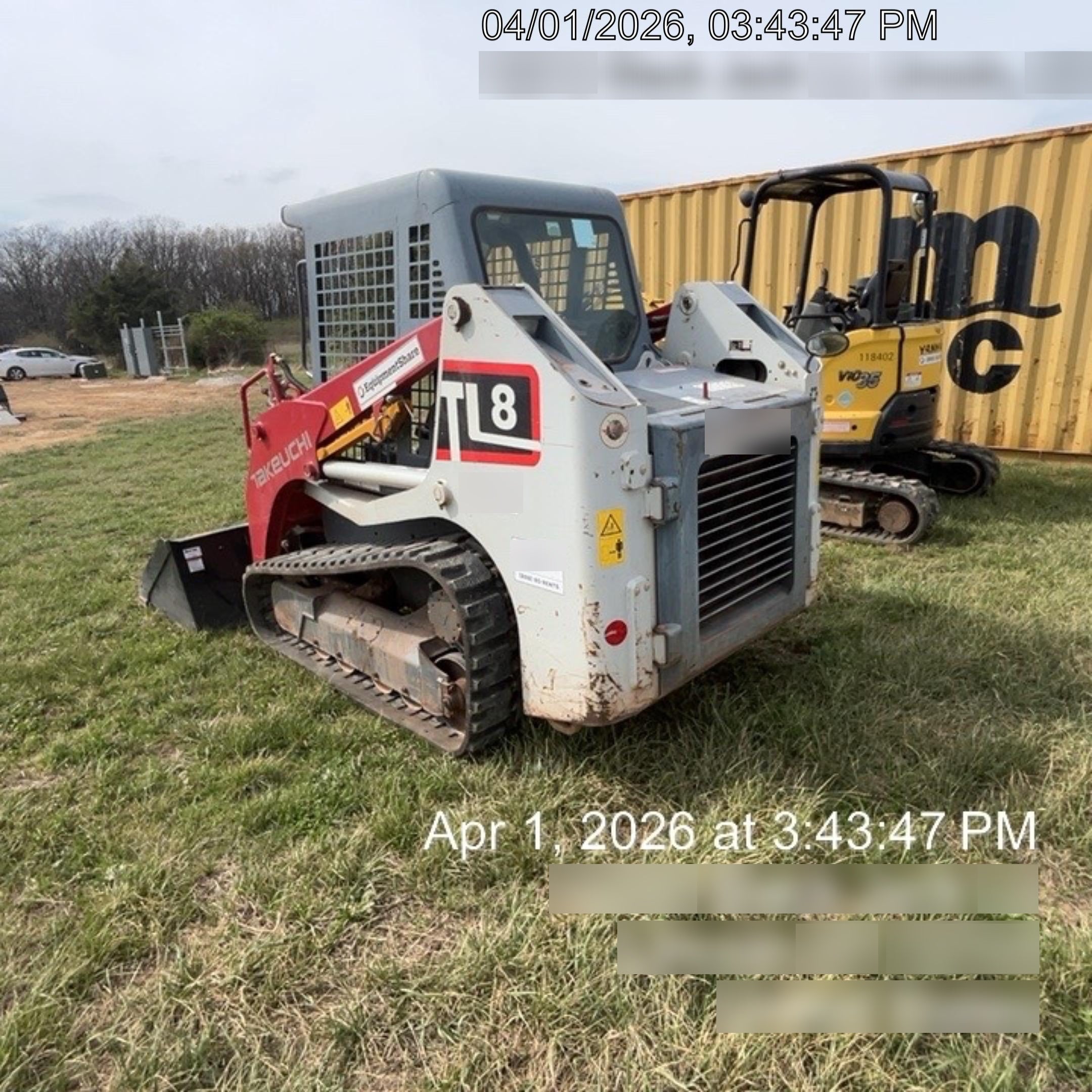 2020 TAKEUCHI TL8R