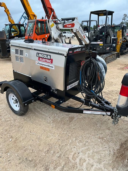 2024 Lincoln Electric LE400 Kubota V1505, Trlr, Cable Rack, Light Kit, ES Decals, T3