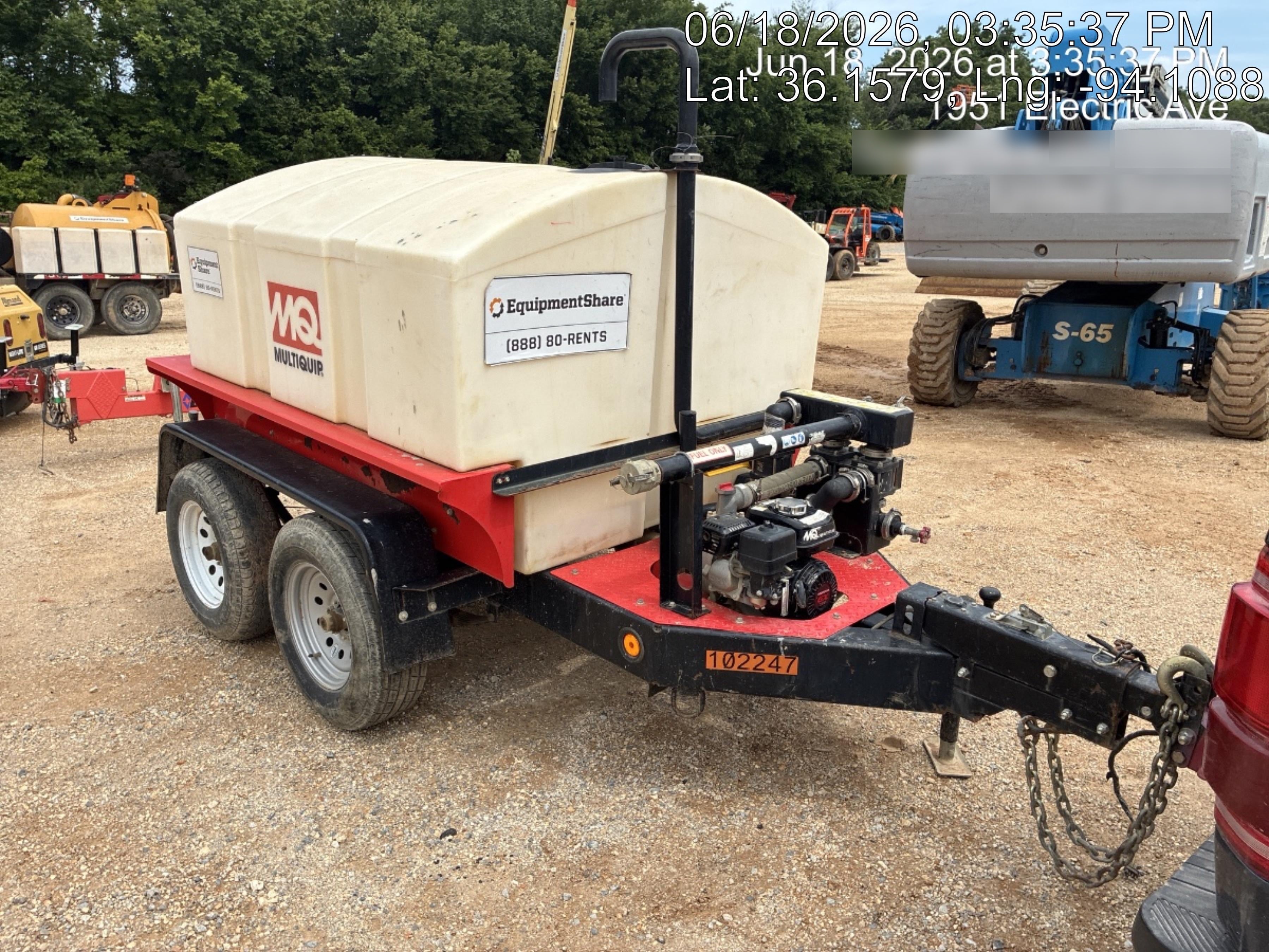 2020 MULTIQUIP WT5C