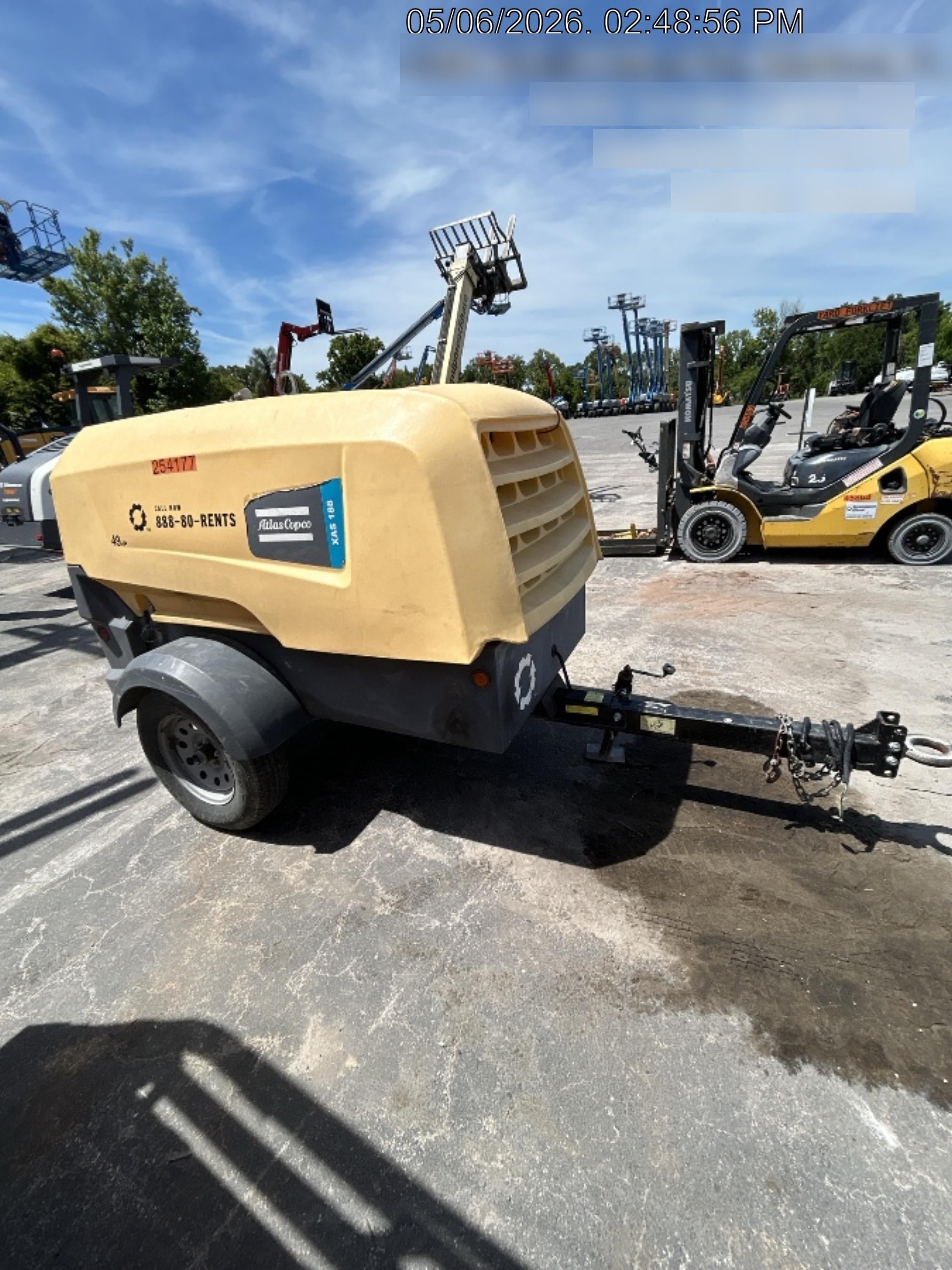 2022 ATLAS COPCO XAS188 CWK