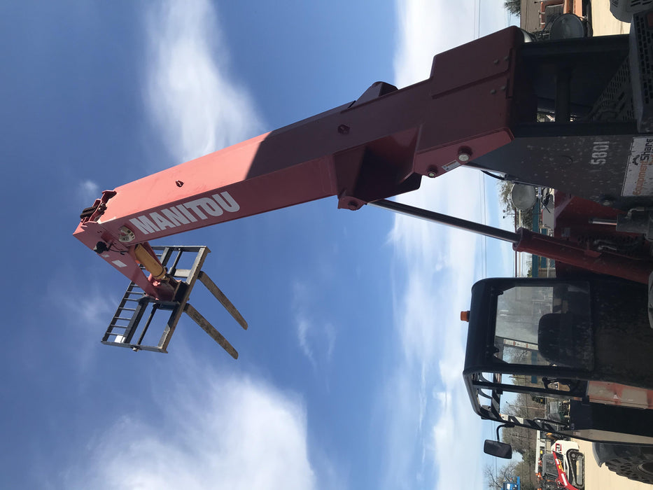 2017 Manitou 12042 Manitou MTA 12042, Solid Tires, 66" Carriage, Open ROPS, Flashing Beacon and Work Light Package