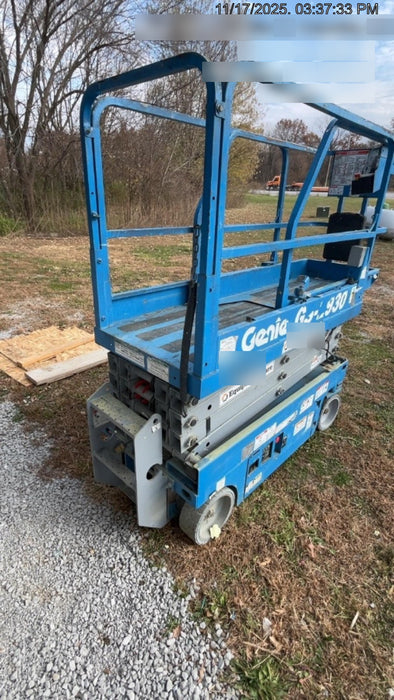 2018 Genie GS-1930 Genie GS-1930 w/Fixed Rail, Chain Entry