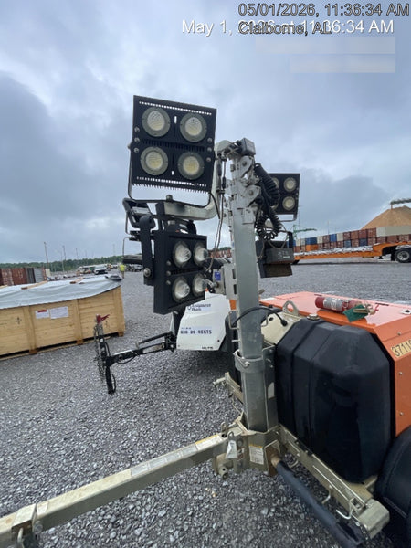 2023 Wanco WLTT-4MM4K Diesel, Deep Sea Controller, Shore Power Plug, Auto Start, (4) 350W LED Floodlights, 4kW Generator, 60 Gal Fuel Tank, 2" Ball, T3