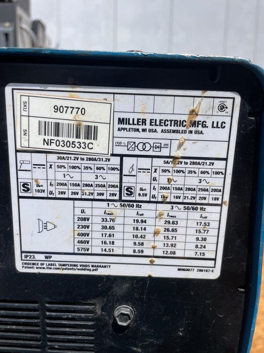 2025 MILLER ELECTRIC CST-282