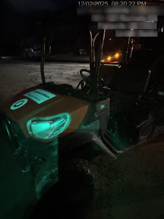 2021 Kubota RTV-X1140W-H Plastic Canopy, Windshield Acrylic Clear, LED Strobe Light, Wire Harness Kit, Back up Alarm