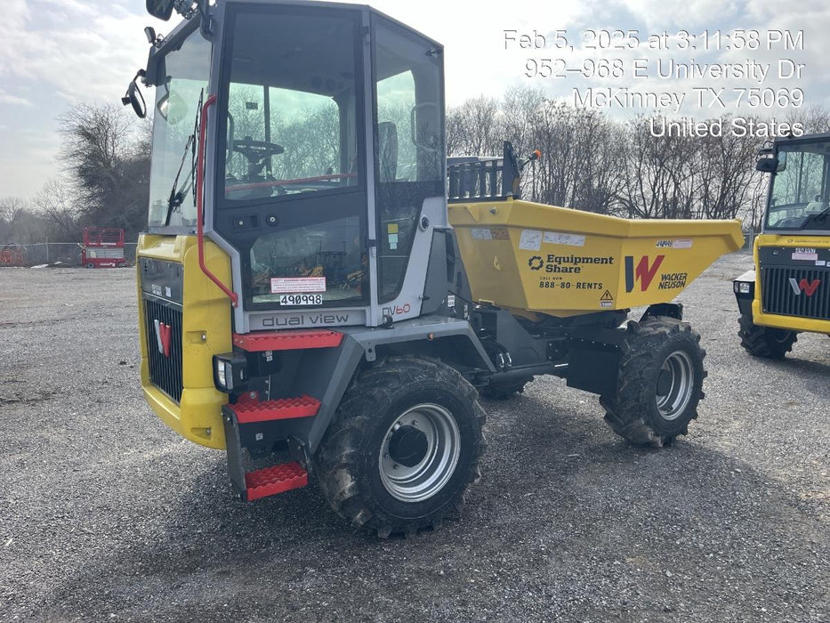 2025 WACKER NEUSON DV604 Cab Standard Tires