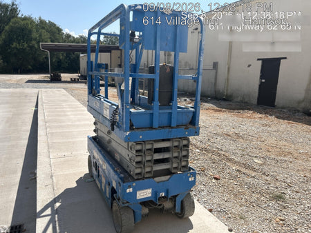 2020 Genie GS-1930 Solid Non Marking Tires, Beacon, Folding rails with half height swing gate