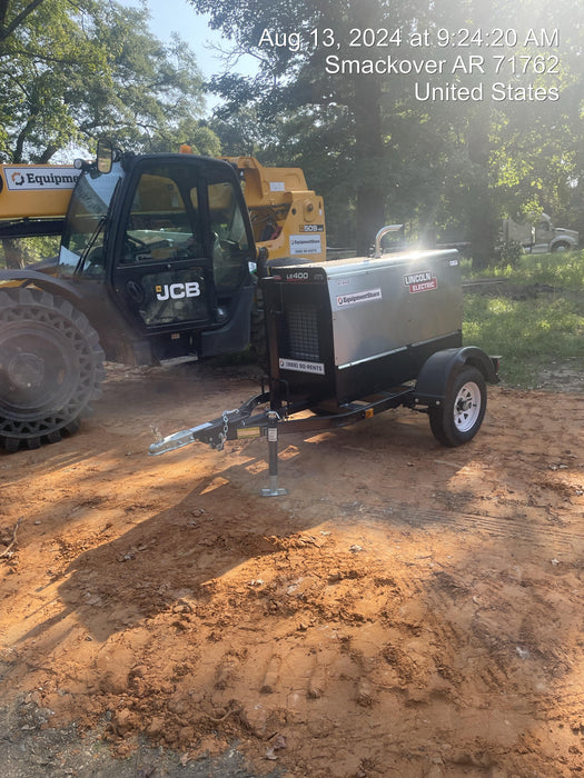 2024 Lincoln Electric LE400 Kubota V1505, Trlr, Cable Rack, Light Kit, ES Decals, T3