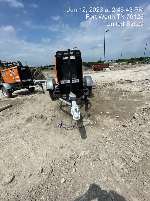 2022 Lincoln Electric LE400 Kubota V1505, Trlr, Cable Rack, Light Kit, ES Decals, T3