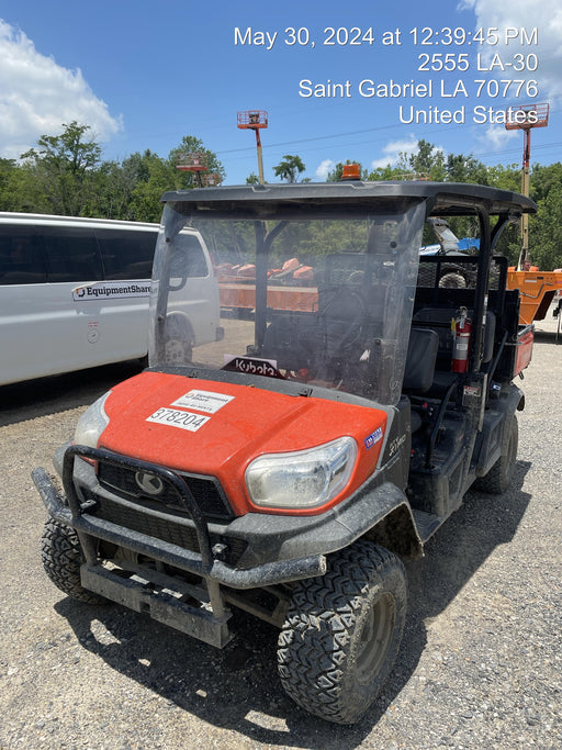 2023 Kubota RTV-X1140W-H 4WD, LED Strobe, Windshield Acrylic Clear, Plastic Canopy, Wire Harness Kit, Backup Alarm