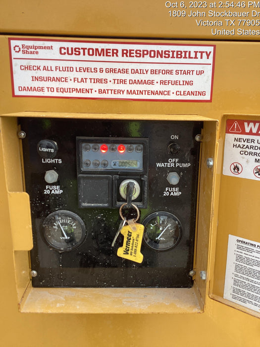 2023 Vac-Tron LP573XDT T4 Koehler Diesel Engine, 500 Gallon Debris Tank, x2 100 Gallon Water Tanks