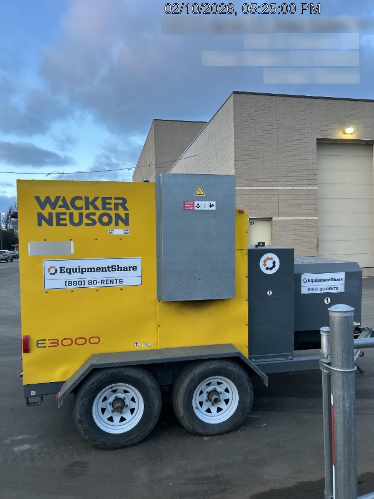 2019 WACKER NEUSON E3000
