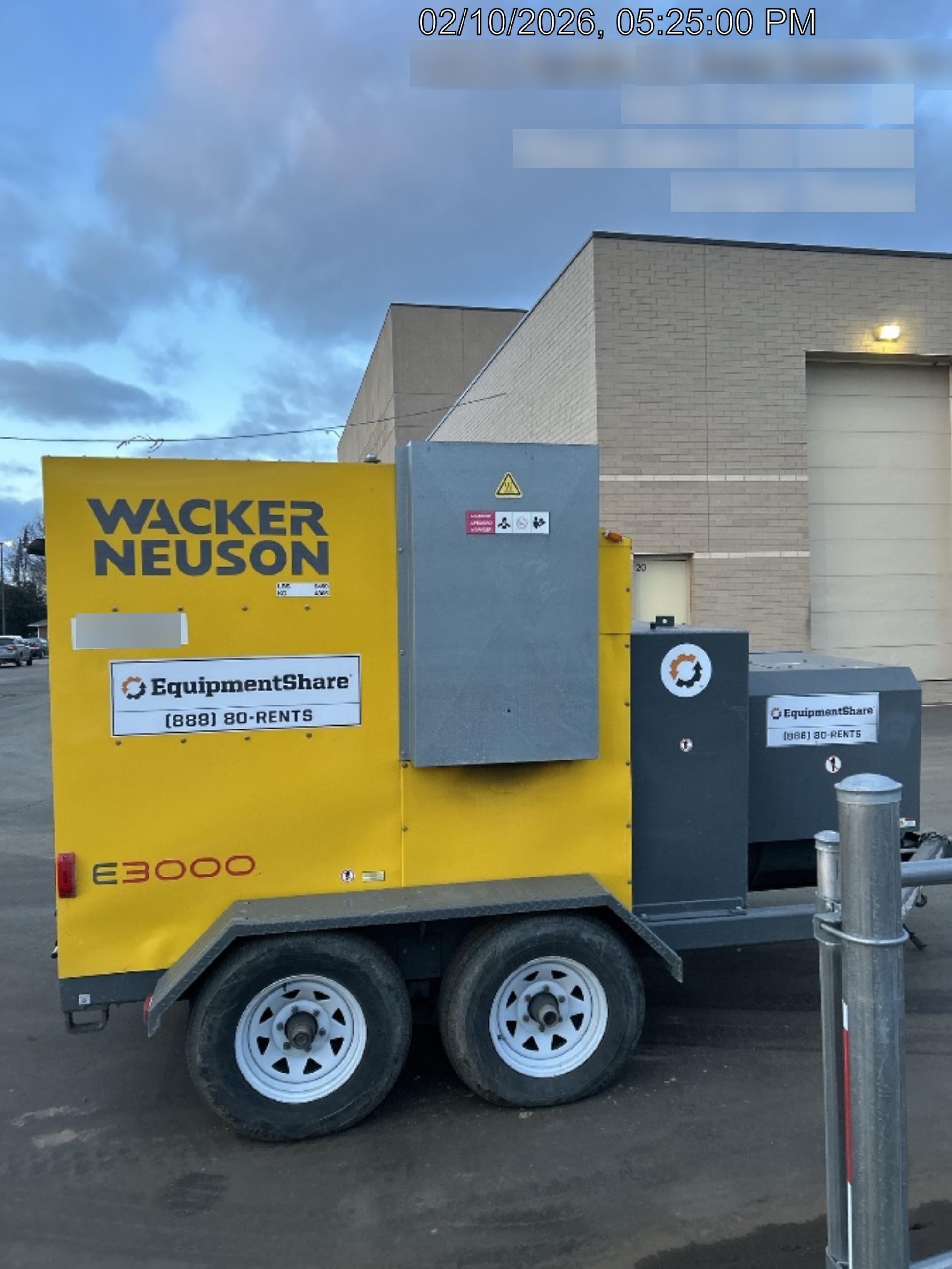 2019 WACKER NEUSON E3000