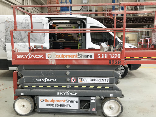 2018 Skyjack SJIII-3226 Skyjack SJIII3226 Scissor Lift w/Trojan Batteries