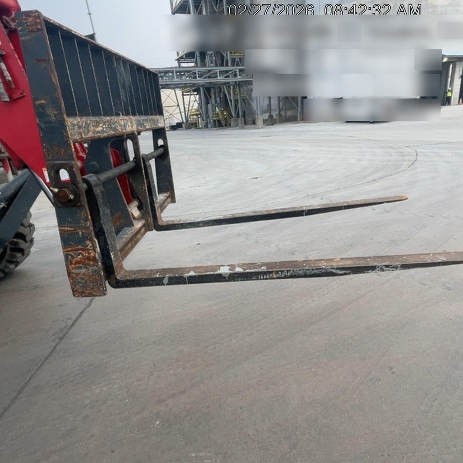 2019 Manitou MTA10055 MTA10055 - 74 HP T4, Canopy, Worklights/Strobe, Beacon, 66" Carriage, 60" Forks, Solid Tires, Lift Hook, Aux Hydraulics