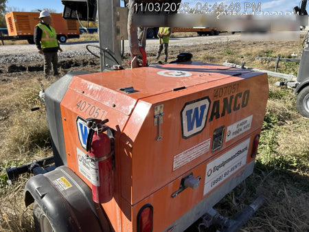 2024 Wanco WLTT-4MM4K Diesel, Deep Sea Controller, Shore Power Plug, Auto Start, (4) 350W LED Floodlights, 4kW Generator, 60 Gal Fuel Tank, 2" Ball, T3